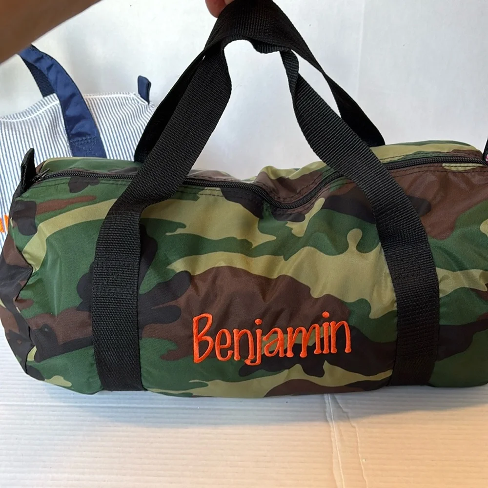 Mint kids duffel